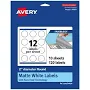 Avery TrueBlock Round Labels