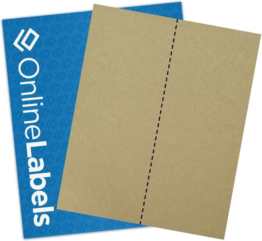 Online Labels 8.5 x 11 Full Sheet Labels