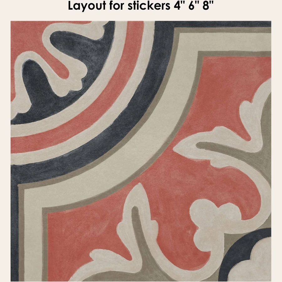 Quadrostyle Castello Vinyl Tile Sticker
