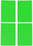 Royal Green Rectangle Neon Green Moving Sticker
