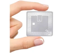 Printable Nfc Tag 50mm Square Iso15693 Sticker Tags 13.56mhz Rfid Nfc Library Wet Inlay Sticker/tag/chip/label