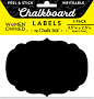 Peel & Stick Fancy Oval Writeable Labels