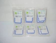 150 Up And Up Name Badges Tag Labels Id Stickers Peel Stick 2x3 In (25