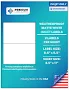Half Sheet Labels