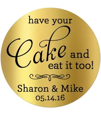 Custom Gold Foil Stickers