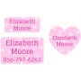 Name Bubbles Personalized Clothing Labels Pack