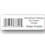 Quantity 1000 - 3'' x 1'' Paper UPC Barcode Labels & Stickers