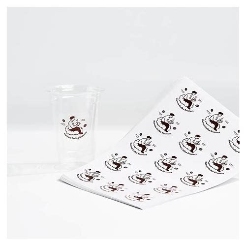 Clear Sheet Labels - Custom Print…