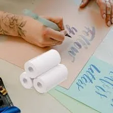 Minkissy Adhesive Shipping Labels White 10Pack