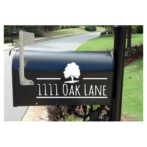 Mailbox Decal /Mailbox Decal Mo…