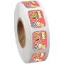 Branded Sticker Rolls | Full Color Sticker by the Roll - Rectangle - 9/16" x 3/4" | Promotional Items Imprinted with Your Company Logo | 4imprint