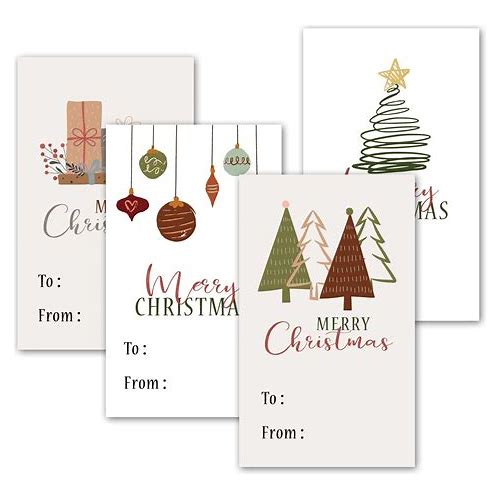 DH105 Gift Label Stickers: Christ…