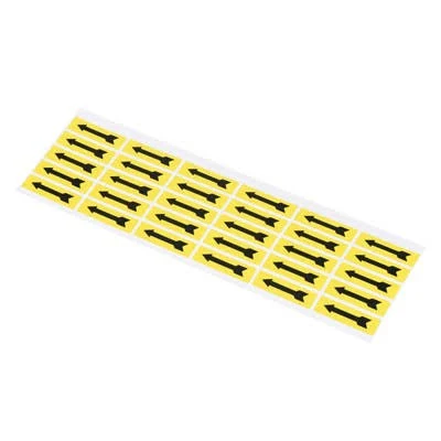 Unique Bargains Industrial Work Inspection Indicator Long Arrow Self-Adhesive Labels