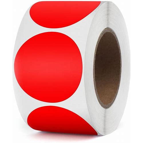 YIKIADA Red Circle Thermal Lab…