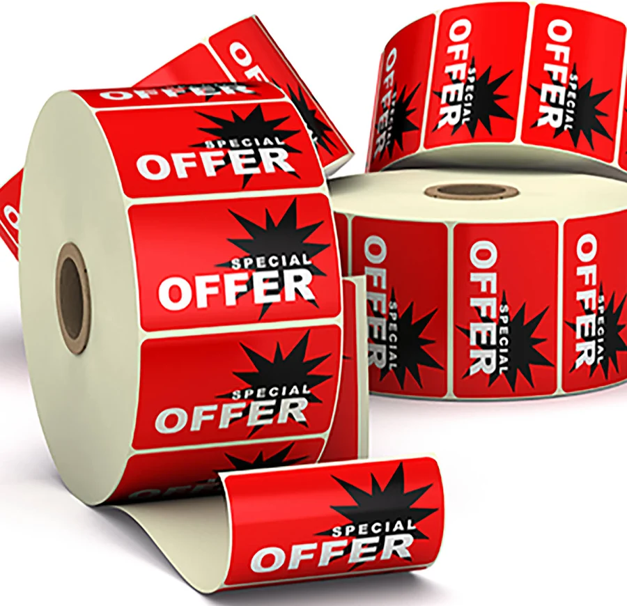 Custom Roll Labels - Rectangle Roll Labels | Decals.com