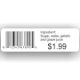 Quantity 1000 - 3.5'' x 1'' Paper UPC Barcode Labels & Stickers