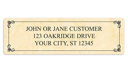 Heritage Address Labels
