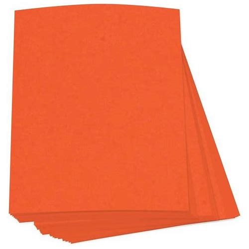 8.5 X 11 Red Bright Neon Fluores…