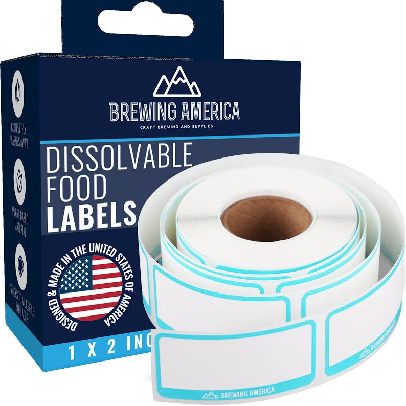 Dissolvable Food Labels for Food Containers