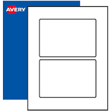 Avery 4" x 6" Blank Rectangle Labels