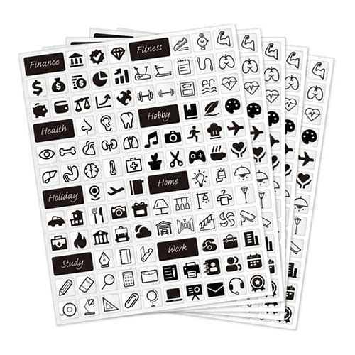 PVC Self-Adhesive Stickers Writa…