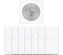 55 Pcs Ntag215 NFC Stickers NFC Tag 25mm (1 inch) Blank Round Ntag215 NFC Tags Labels, 504 Bytes Memory NFC Chip for NFC