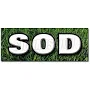 SignMission SOD DECAL sticker landscape landscaper for sale grass seed farm grasses