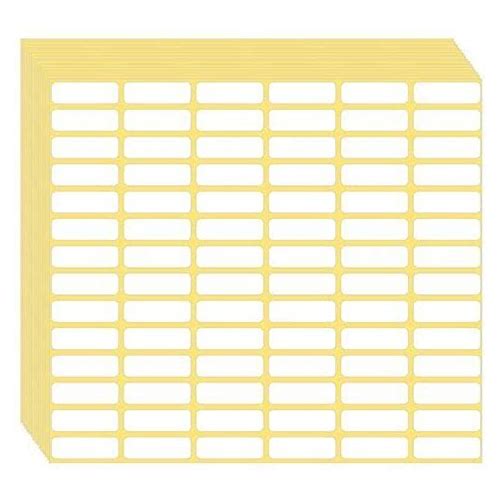 1680 Pcs Matte White Labels Stic…