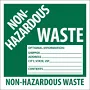 NMC Non-Hazardous Waste Self-Laminating Label