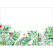 Caspari Christmas Fir Self-Adhesive Labels