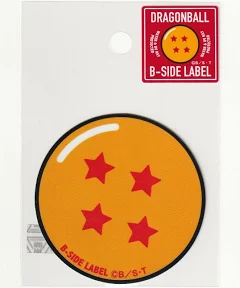Dragon Ball X B-side Label Sticker Four Star Ball Japanese Anime Akira