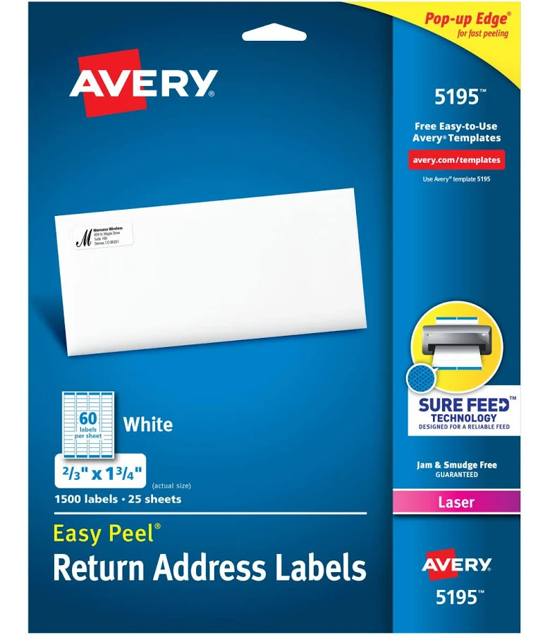 Sure Feed? Return Address Labels