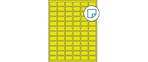 1.25 X 0.75 Fluorescent Yellow R…