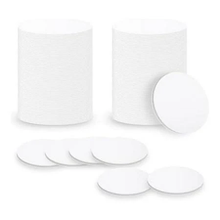 55pcs NFC Tags 215 Blank White Card Sticker Coin Card Adhesive Backing Enabled Mobile Phone