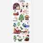 RoomRoom Christmas Sticker, Bear