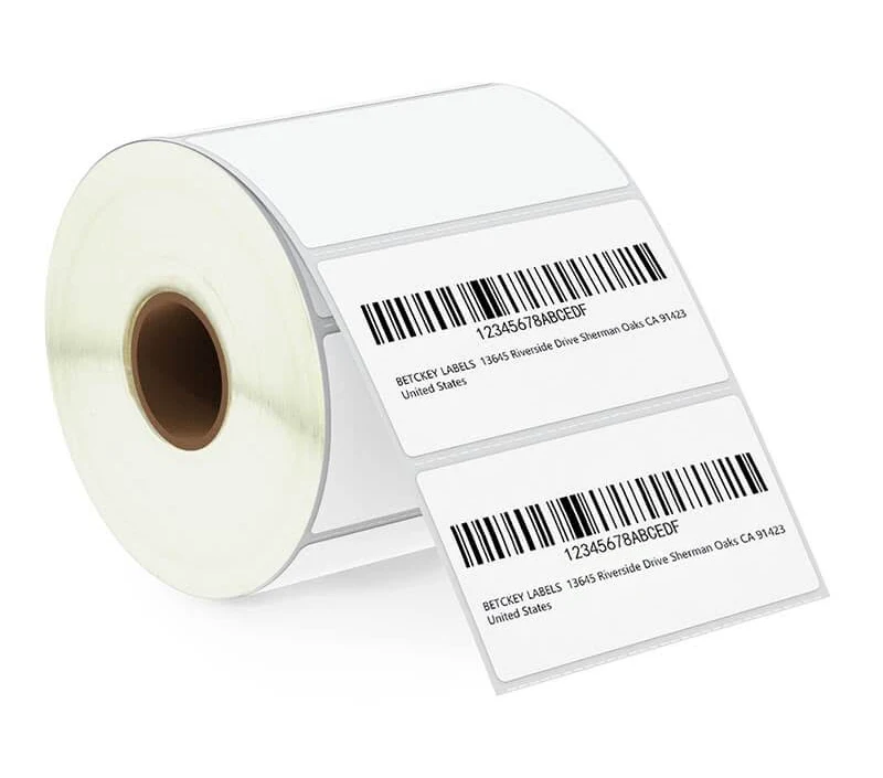 1.5" x 0.5" File Folder & Address Labels Compatible with Zebra & Rollo Label Printer,Premium Adhesive & Perforated