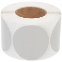 Goohochy 1 Roll of Self Adhesive Address Labels Blank Shipping Labels Sticky Shipping Package Labels