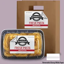 Custom Removable White Paper Rectangle Roll Labels - Avery