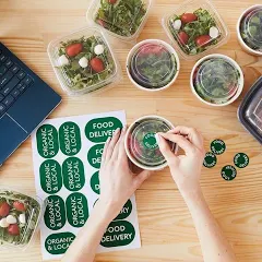 100 Custom Sticker Singles - 3x3 Sticker Printing - Gloss White Paper | StickersChamp