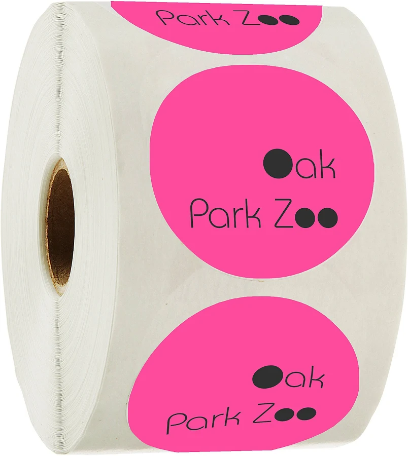 Custom Stickers | Sticker by the Roll - Circle - 2 inches | Promotional Items Imprinted with Your Company Logo | 4imprint