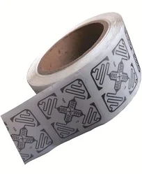 Printable Custom Uhf Rfid Tag (model No Er62) Adhesive Uhf Rfid Tag/sticker/ Label