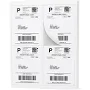 Buhbo 4-up Address Shipping Label 4" x 5" Sticker Labels for Laser & Ink Jet Printers