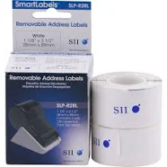 Seiko Instruments SLP-R2RL Seiko Removable Address Label Perfect for Address Lab