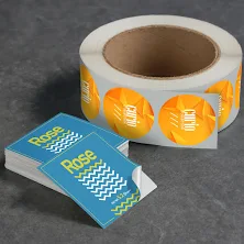 100 qty Custom Large Personalized Labels - Fast Labels Printing - 5" x 7"