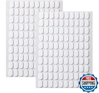 Micalor 200 Pcs Double Sided Nail Tape, Clear Glue Stickers, Press On