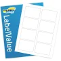3.375” x 2.3125” Name Badge - Sheet Labels - Inkjet & Laser Printer Compatible | Label Supplies From Label Value