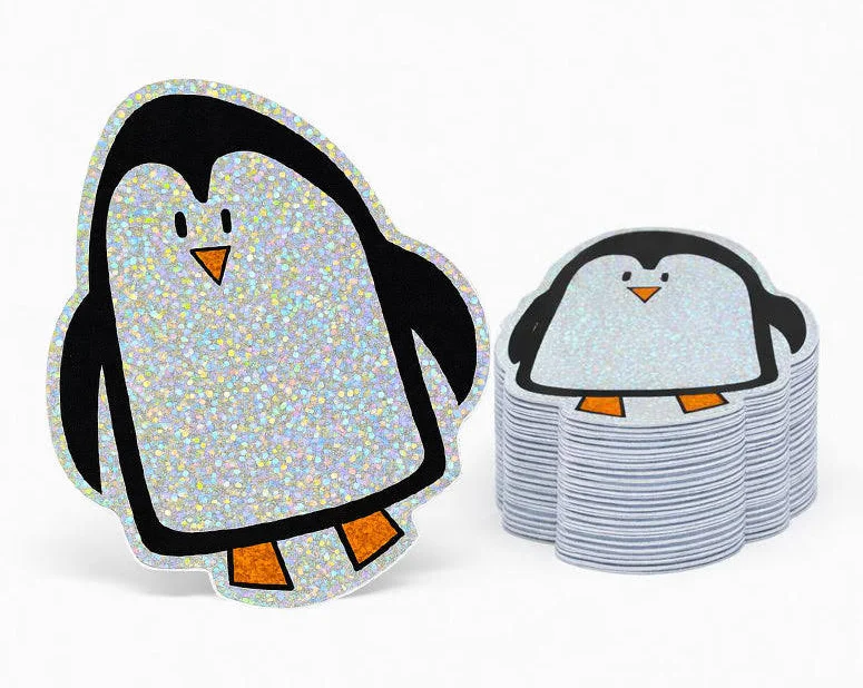 Sticky Brand Holographic Glitter Stickers