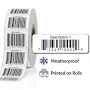 UPC Labels 1.5" x 0.5" 1000 Labels Printed On Rolls Self-Adhesive