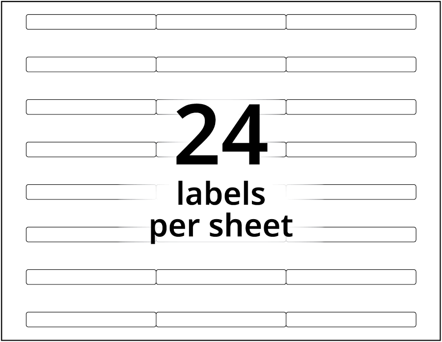 A4 Supplies A4 3-Bank Clear Adhesive Tab Labels