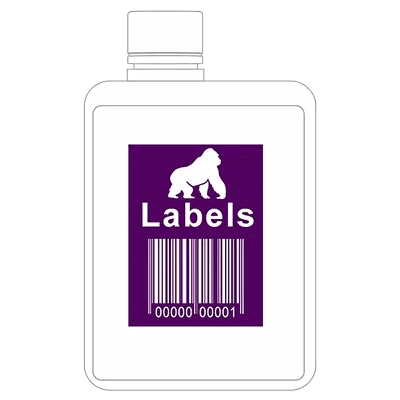Custom Barcode Labels Bulk | Custom SKU & Asset Tags 3" x 3" / vinyl / 1000